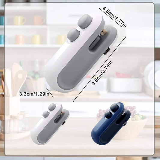 Mini Heat Sealer – Portable Bag Sealing Machine for Food