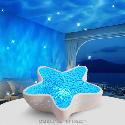 Starfish Projector – Ocean Wave Night Light & Room Decor