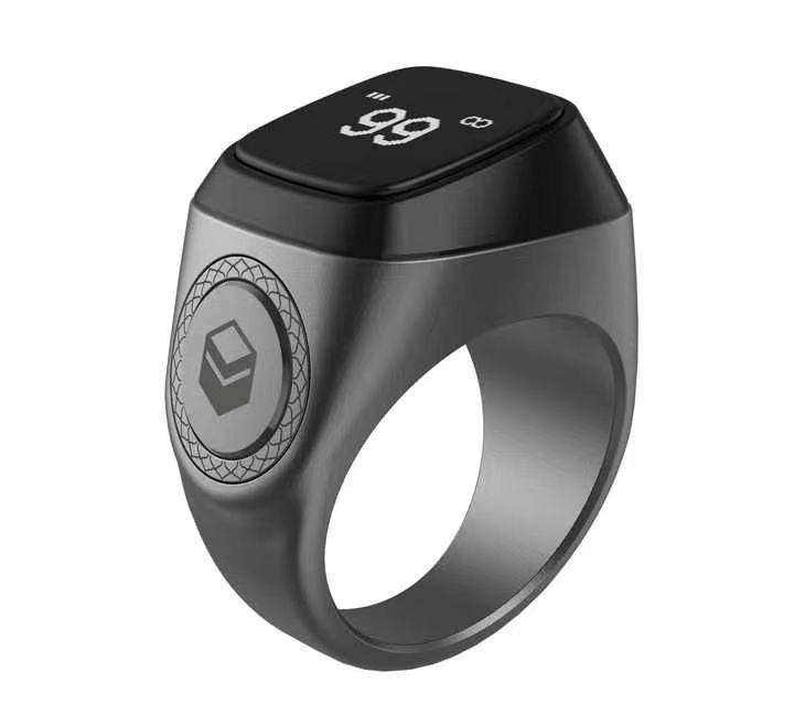 Smart Zikr Ring – Digital Tasbih Counter Ring for Zikr