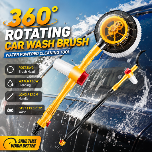 Car Rotary Wash Brush – Rotating Car Cleaning Brush