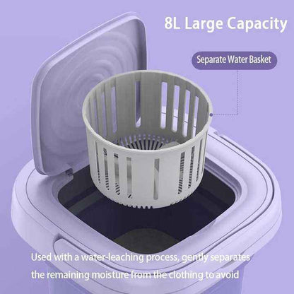 Portable Folding Washing Machine – Compact Mini Washer