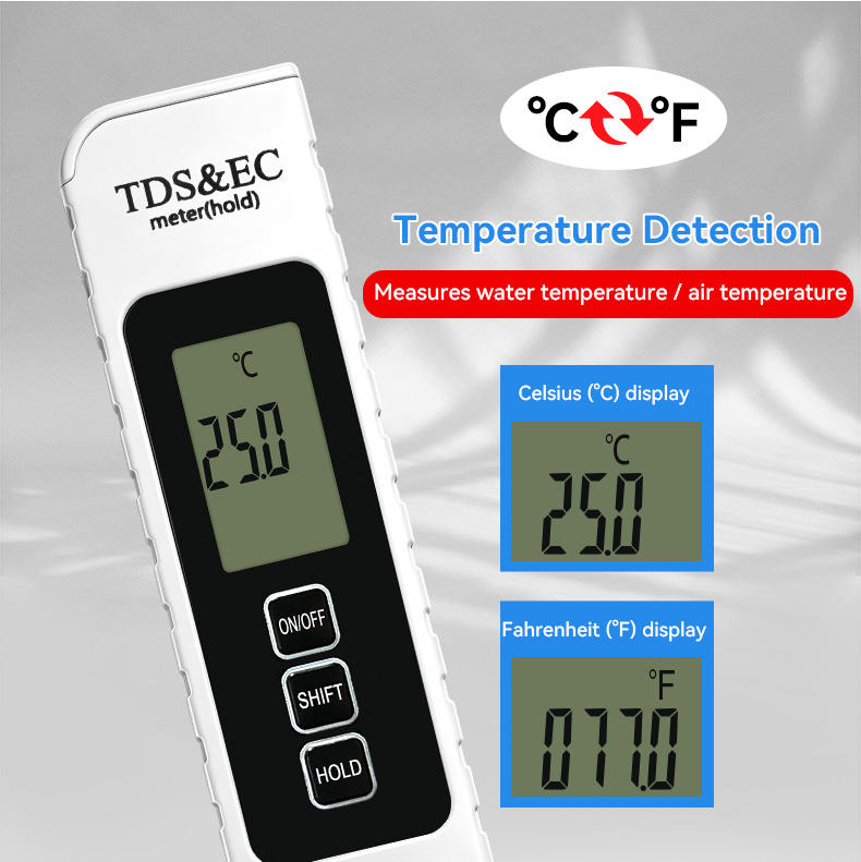 TDS Meter – Digital Water Quality Tester for TDS & Temperature