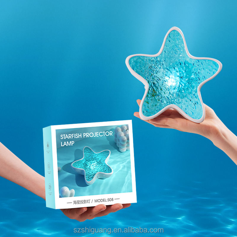 Starfish Projector – Ocean Wave Night Light & Room Decor
