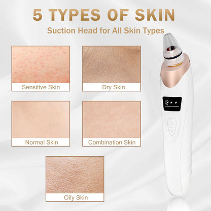 Facial Vacuum & Blackhead Remover – Pore Cleaning Tool