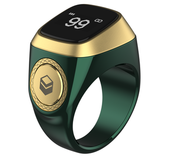 Smart Zikr Ring – Digital Tasbih Counter Ring for Zikr