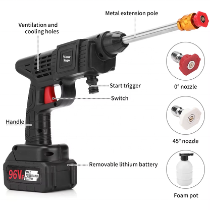 Wash Gun Water Spray – Powerful Handheld Water Spray Gun
