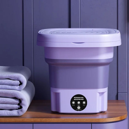 Portable Folding Washing Machine – Compact Mini Washer